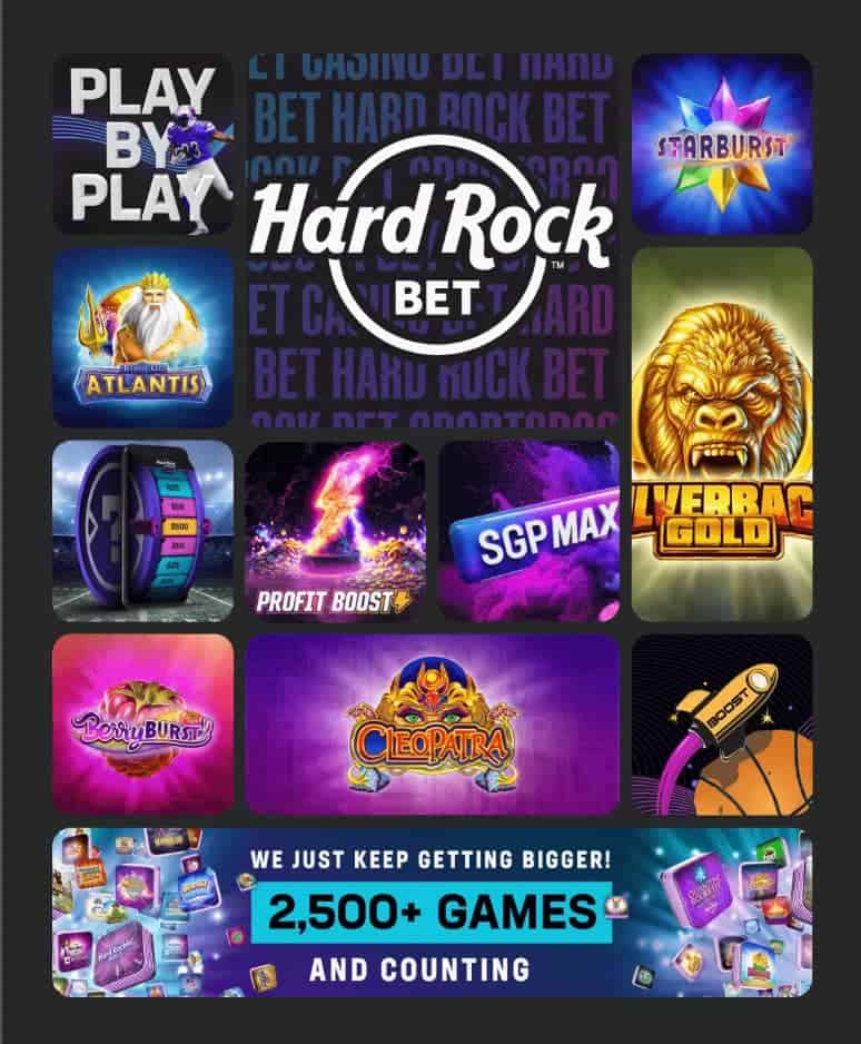 Hard Rock Bet Casino games
